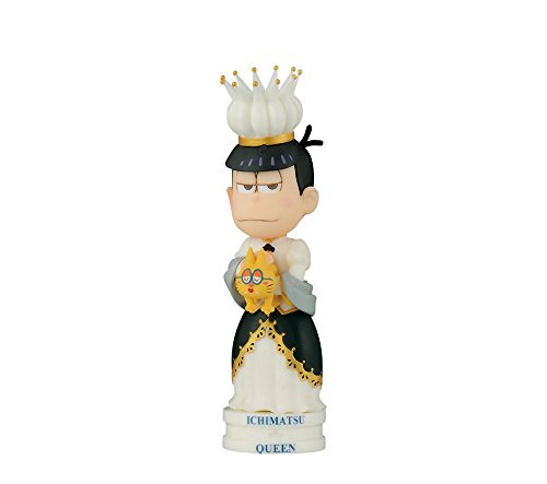 ESP Nyanko & Matsuno Ichimatsu (Queen version) Osomatsu-san World Collectable Figure -Chess Matsu- White Osomatsu-san - Banpresto