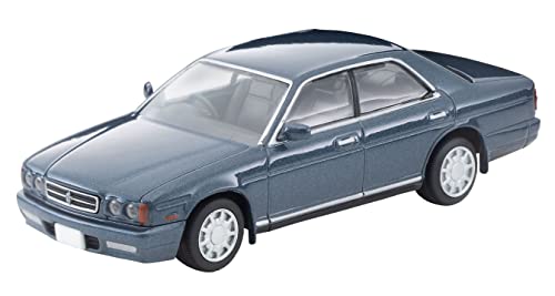 1/64 Scale Tomica Limited Vintage NEO TLV-N265b Nissan Cedric V30 Twincam Gran Turismo SV (Grayish Blue) 1991