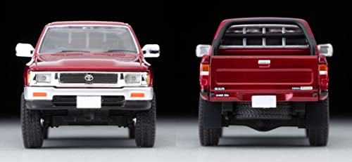 1/64 Scale Tomica Limited Vintage NEO LV-N256a Toyota Hilux 4WD Pick Up Double Cab SSR (Red) 1991