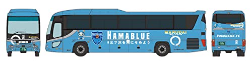 The Bus Collection Yokohama FC Wrap Advertising Bus HAMABLUE-gou