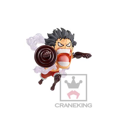 One Piece World Collectable Figure Battle of Luffy Whole Cake Island One Piece - Banpresto