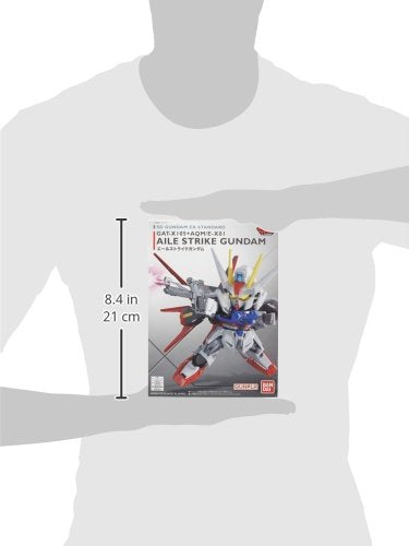 GAT-X105 Strike Gundam GAT-X105+AQM/E-X01 Aile Strike Gundam SD Gundam EX-Standard (02), Kidou Senshi Gundam SEED - Bandai