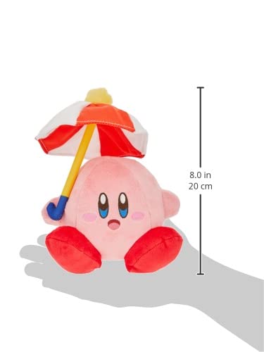 "Kirby's Dream Land" ALL STAR COLLECTION Plush KP23 Parasol Kirby (S Size)
