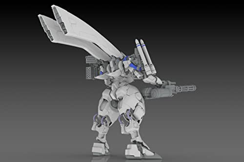 1/35 Scale Plastic Kit "POWERDoLLS2" X-4+(PD-802) Armored Infantry Weapon Set 3 (Shoulder Parts for Mounting Weapons & DRu35 MLC & R25 Rocket & M7A Gatling Gun)