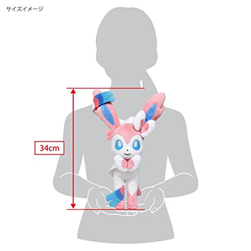 "Pokemon" ALL STAR COLLECTION Plush PP224 Sylveon (M Size)