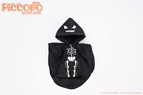 PICCODO ACTION DOLL HALLOWEEN LUMINOUS GHOST CLOAK (BLACK)