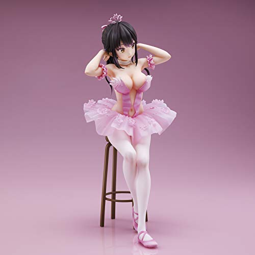 Anmi Illustration Flamingo Ballet Company Ponytail Girl