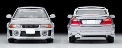 1/64 Scale Tomica Limited Vintage NEO TLV-N187d Mitsubishi Lancer GSR Evolution V (Silver)