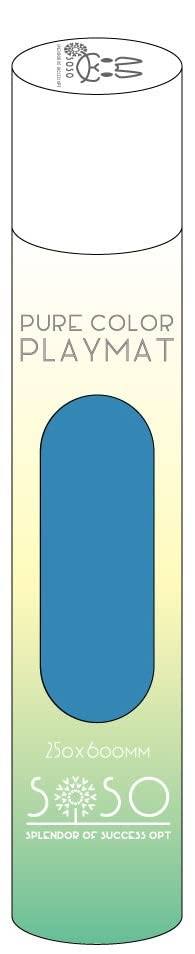 SOSO Pure Color Play Mat Minamo Light Blue