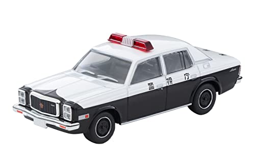 1/64 Scale Tomica Limited Vintage NEO TLV-N26b Mazda Luce Legato 4-door Sedan Police Car (Metropolitan Police Department)