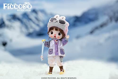 PICCODO ACTION DOLL SKI WEAR WHITE