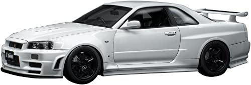 1/12 Nissan R34 GT-R Z-tune White (with RB26 Engine)