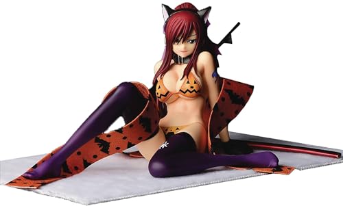 "Fairy Tail" Erza Scarlet Halloween Cat Gravure Style