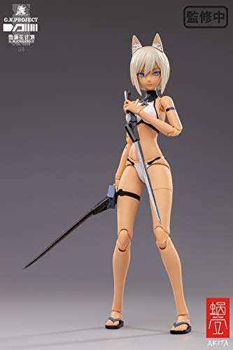 SNAIL SHELL "G.N.PROJECT" WOLF-001 SWIMWEAR FIGURE BODY & EQUIPMENT SET 1/12 SCALE ACTION FIGURE