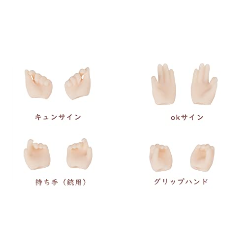 Piccodo Series PIC-H003D Option Hand Set C Doll White