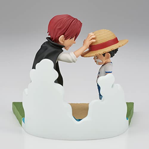 "One Piece" World Collectable Figure Log Stories Monkey D. Luffy & Shanks