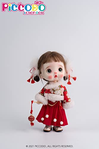 PICCODO ACTION DOLL TRADITIONAL CHINESE STYLE NEW YEAR OUTFIT SET "SWEET" (GIRL)