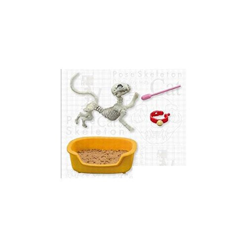 Cat - 1/18 scale - Pose Skeleton - Re-Ment