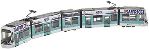 Railway Collection Hiroshima Electric Railway Type 5100 Class No. 5108 Green Mover Max SUNFRECCE (2021 Season)