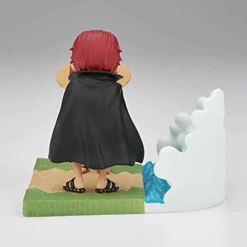 "One Piece" World Collectable Figure Log Stories Monkey D. Luffy & Shanks