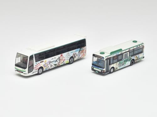 The Bus Collection SaGa Bath Bus (Showa Bus & Saga City Transportation Bureau) 2 Car Set B