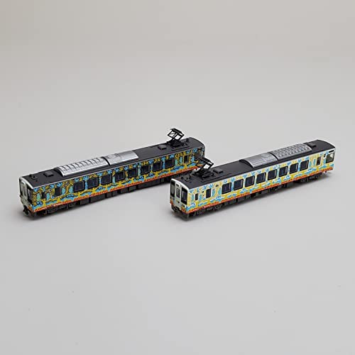 Railway Collection Hokuetsu Express HK 100 - 101, 102 ECHIGO - TSUMARI ART FIELD Wrapping Train DAICHI 2 Car Set