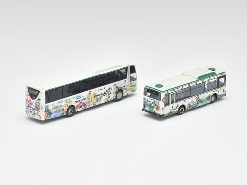 The Bus Collection SaGa Bath Bus (Showa Bus & Saga City Transportation Bureau) 2 Car Set B