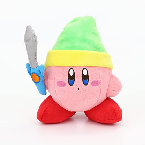 "Kirby's Dream Land" ALL STAR COLLECTION Plush KP09 Sword Kirby (S Size)