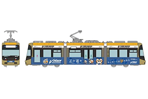 Railway Collection Nagasaki Electric Tramway Type 3000 No. 3001 V-Varen Nagasaki Wrapping Train