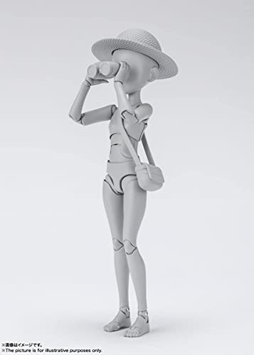S.H.Figuarts Body-chan -Ken Sugimori- Edition DX Set (Gray Color Ver.)