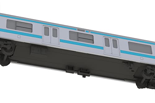 1/80 Scale Plastic Kit <Plakit-Extra> East Japan Railway Company 209 Series DC Train Type (Keihin Tohoku Color) Saha 209 Kit PP180