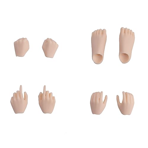 PICCODO PIC-H006D BODY20 EXCLUSIVE OPTIONAL HAND AND FOOT SET DOLL-WHITE