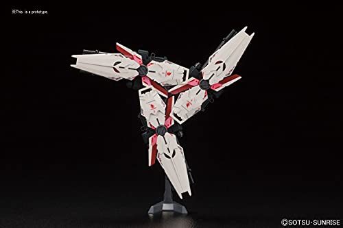 RX-0 Full Armour Unicorn Gundam Rx-0 Unicorn Gundam (version du mode Détruire) - 1/144 échelle - HGUC (# 199), Kidou Senshi Gundam UC - Bandai