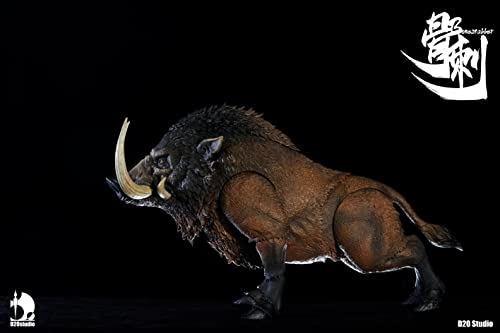 D20studio BATTLE BOAR BONESTABBER (BROWN) 1/12 SCALE ACTION FIGURE