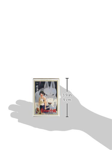 150 Piece Jig Saw Puzzle Studio GHIBLI Work Poster Collection "Princess Mononoke" Mini Puzzle 10x14 7cm 150 G34