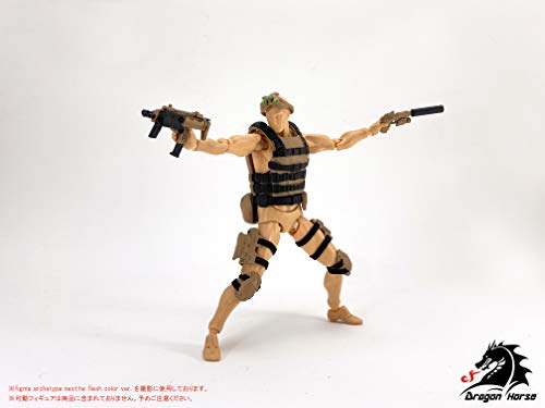 DH-E001BD 1/12 SCALE ACTION FIGURE EQUIPMENT SET B (GHOST) DESERT VER.