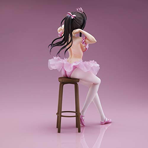 Anmi Illustration Flamingo Ballet Company Ponytail Girl