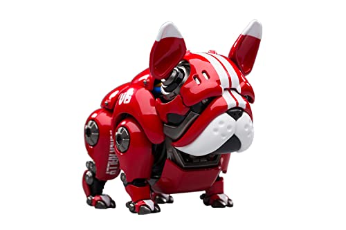 【HWJ RAMBLER】HWJ RAMBLER MECHA-BULLDOG ACTION FIGURE (RED)