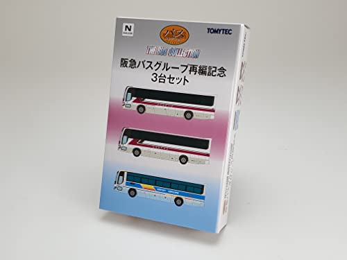 The Bus Collection Hankyu Bus Group Reorganization Anniversary 3 Car Set