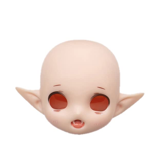 PICCODO SERIES DEFORMED SIZE RESIN DOLL HEAD NIAUKI M5 (MAKEUP VER.) DOLL-WHITE
