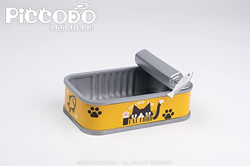 PICCODO ACTION DOLL FISH CAN STORAGE CASE