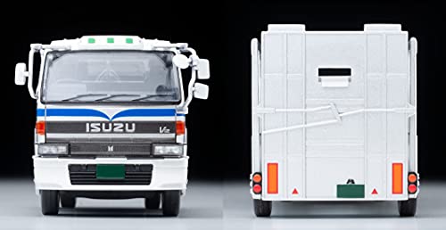 1/64 Scale Tomica Limited Vintage NEO TLV-N225b Isuzu 810EX Car Transporter (Silver)