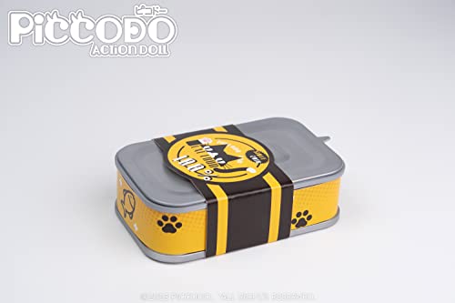 PICCODO ACTION DOLL FISH CAN STORAGE CASE