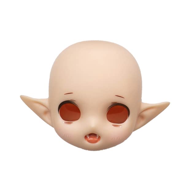 PICCODO SERIES DEFORMED SIZE RESIN DOLL HEAD NIAUKI M5 (MAKEUP VER.) NATURAL