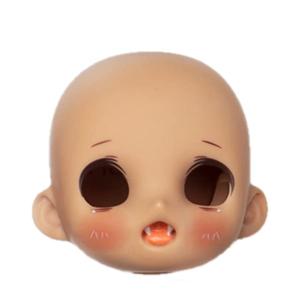PICCODO SERIES DEFORMED SIZE RESIN DOLL HEAD NIAUKI M3 (MAKEUP VER.) TANNED