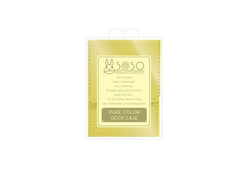 SOSO Pure Color Deck Case Tanpopo Yellow