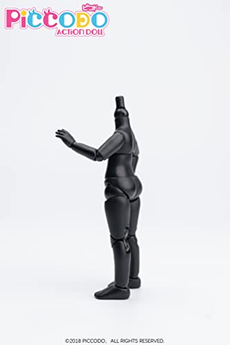 PICCODO SERIES BODY8 PLUS DEFORMED DOLL BODY PIC-D003PB PURE-BLACK