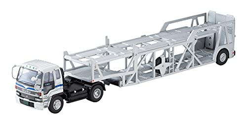 1/64 Scale Tomica Limited Vintage NEO TLV-N225b Isuzu 810EX Car Transporter (Silver)