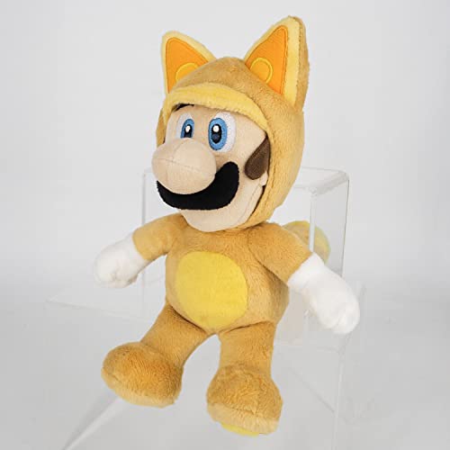 Super Mario 3D Land Plush Kitsune Luigi (S Size)