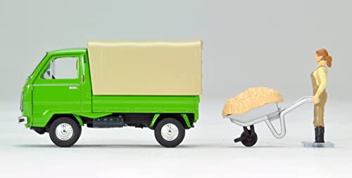 1/64 Scale Tomica Limited Vintage NEO TLV-N15c Honda TN-V Super Deluxe (Green) with Figure